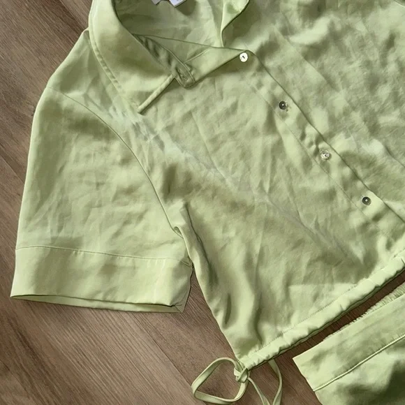 House of Harlow 1960 2 Piece Set Lime Green Sz L - Picture 2 of 16